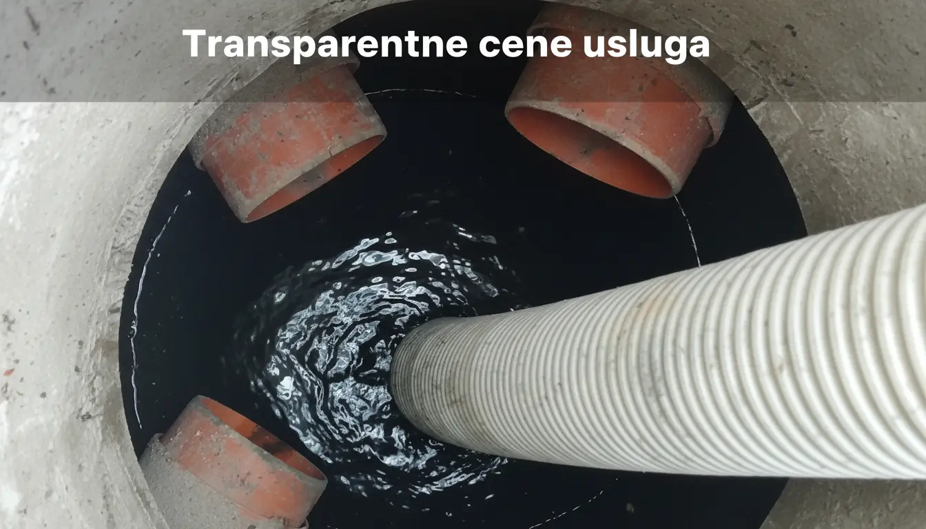 Ispumpavanje septičke jame i cena – Transparentnost troškova usluge
